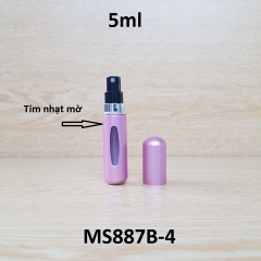 Chai chiết nước hoa màu mờ 5ml