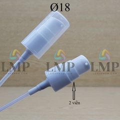Đầu xịt giọt có 2 viền Ø18