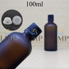 Chai tinh dầu phun mờ nắp nhựa mỏng 100ml