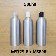 Chai nhôm nắp nhấn 500ml