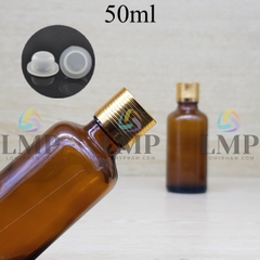 Chai tinh dầu nắp sọc 50ml
