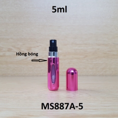 Chai chiết nước hoa màu bóng 5ml