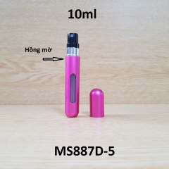 Chai chiết nước hoa màu mờ 10ml