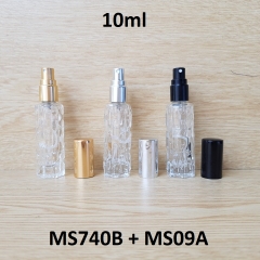 Chai khổ qua đít chai lục giác nắp KO viền 10ml
