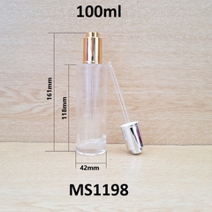 Chai TT trong / mờ nắp nhấn 100ml