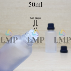 Chai tinh dầu phun mờ nắp dày 50ml