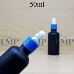 Chai tinh dầu phun mờ nắp bóp khoen nhựa trơn 50ml