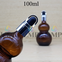 Chai hồ lô nắp bóp quai xách 100ml