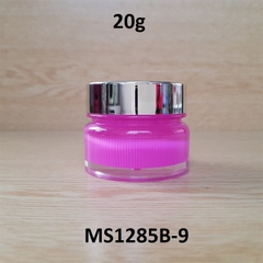 Hũ kem Q20 cao cấp sọc nắp xi