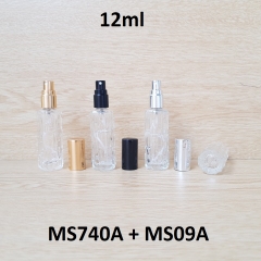 Chai khổ qua đít chai tròn nắp KO viền 12ml