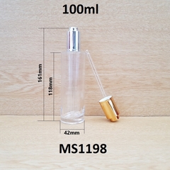 Chai TT trong / mờ nắp nhấn 100ml