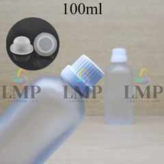Chai tinh dầu phun mờ nắp dày 100ml
