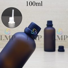 Chai tinh dầu phun mờ nắp dày 100ml