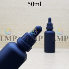 Chai tinh dầu phun mờ nắp bóp sọc dày 50ml