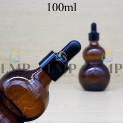Chai hồ lô nắp bóp khoen nhôm 100ml