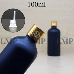 Chai tinh dầu phun mờ nắp sọc 100ml