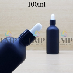 Chai tinh dầu phun mờ nắp bóp khoen nhựa trơn 100ml