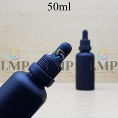 Chai tinh dầu phun mờ nắp bóp sọc dày 50ml