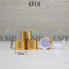 Nắp sọc Ø18 ( kèm nút chặn )