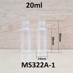 Thân chai vai ngang 20ml