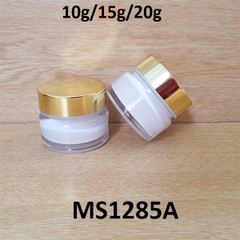 Hũ kem Q20 cao cấp trơn nắp xi