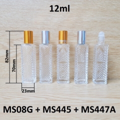 Chai lăn mê cung bi nhựa 12ml