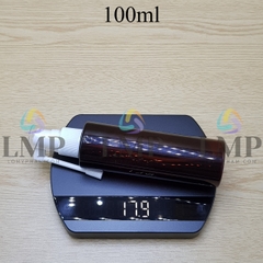 Chai PET vai ngang đầu xịt mũi 360 độ 100ml