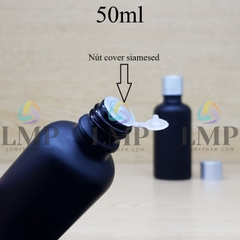 Chai tinh dầu phun mờ nắp xi 2 viền 50ml