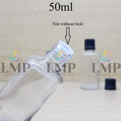 Chai tinh dầu nắp nhựa mỏng 50ml