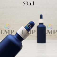 Chai tinh dầu phun mờ nắp bóp khoen vân gỗ 50ml