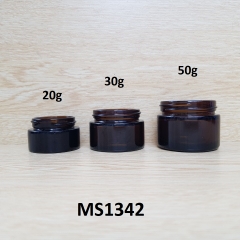 Hũ thủy tinh nâu 20g