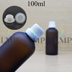 Chai tinh dầu phun mờ nắp dày 100ml