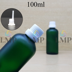 Chai tinh dầu phun mờ nắp dày 100ml