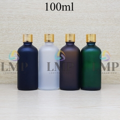 Chai tinh dầu phun mờ nắp sọc 100ml