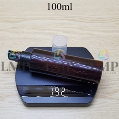 Chai PET vai ngang đầu xịt giọt 1 viền 100ml