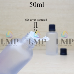 Chai tinh dầu phun mờ nắp nhựa mỏng 50ml