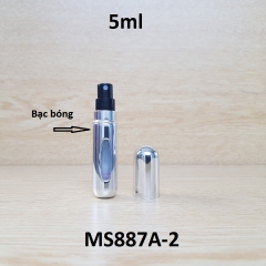 Chai chiết nước hoa màu bóng 5ml