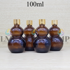 Chai hồ lô nắp sọc 100ml