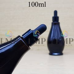 Chai đèn dầu nắp bóp khoen nhôm 100ml