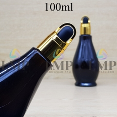Chai đèn dầu nắp bóp quai xách 100ml