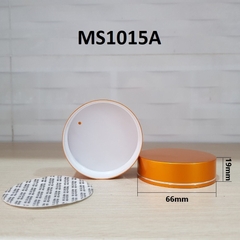 Nắp vàng đậm 1 viền + miếng siu Ø66