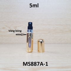 Chai chiết nước hoa màu bóng 5ml