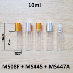 Chai lăn tròn bi nhựa 10ml