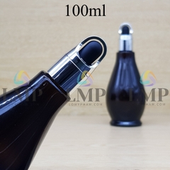 Chai đèn dầu nắp bóp quai xách 100ml