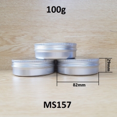 Hộp Nhôm Tròn 100g