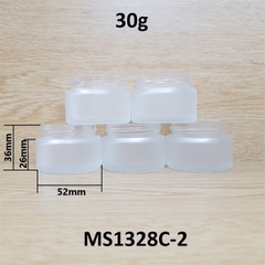 Thân hũ thủy tinh 30g