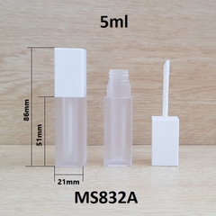 Lip HNH thân mờ nắp trắng