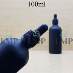Chai tinh dầu phun mờ nắp bóp khoen nhựa sọc 100ml