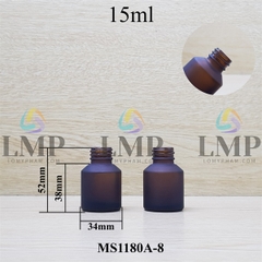 Thân chai thủy tinh vát 15ml