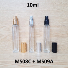 Chai vuông phun sương KO viền 10ml